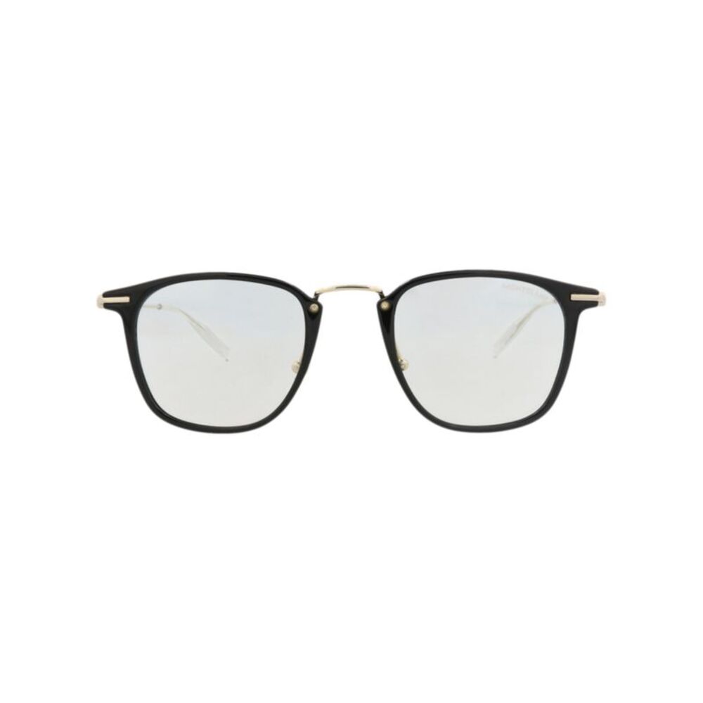 Montblanc Photochromic Square-Frame Injection Sunglasses Black Mens